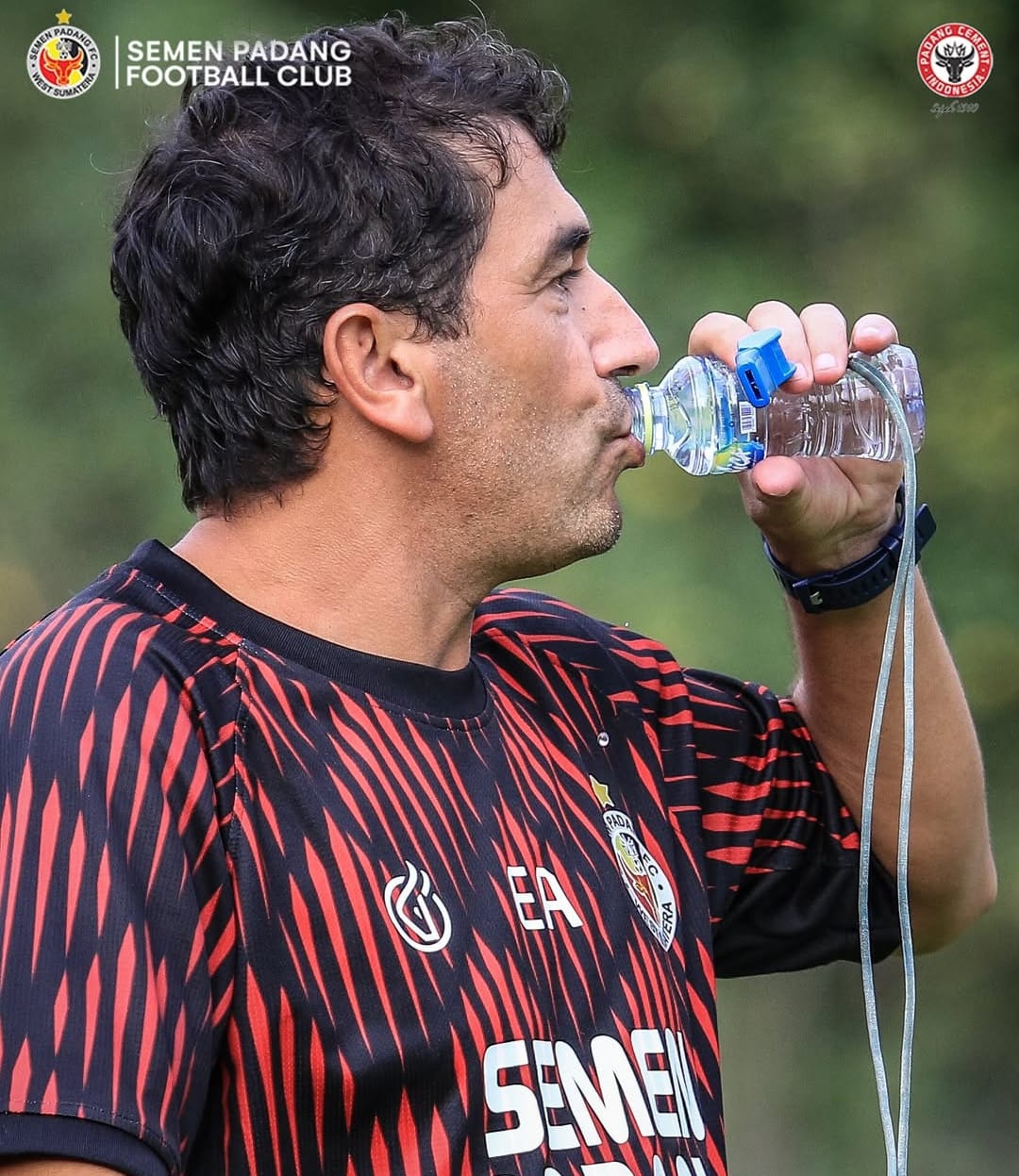 Pelatih Semen Padang FC, Eduardo Almeida (foto: semenpadangfcid)